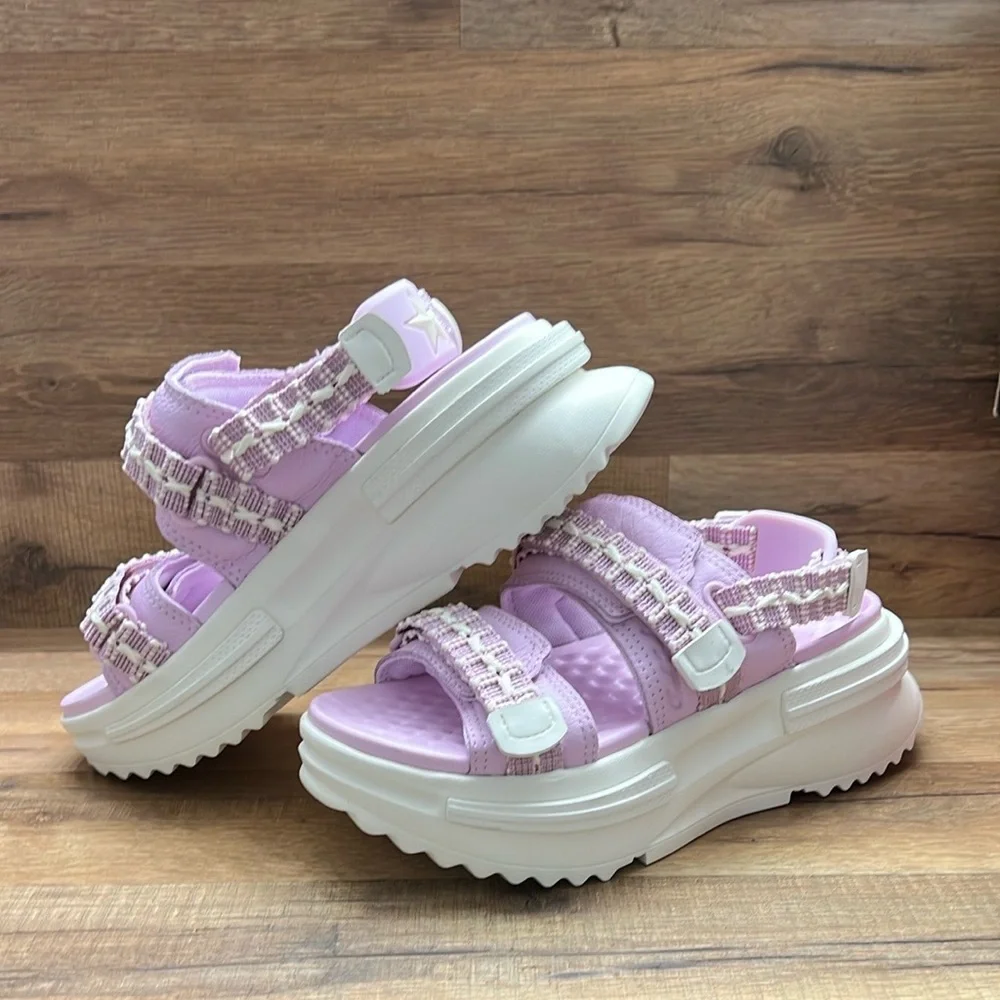 Converse Women's Platform Sandals in Light Purple
